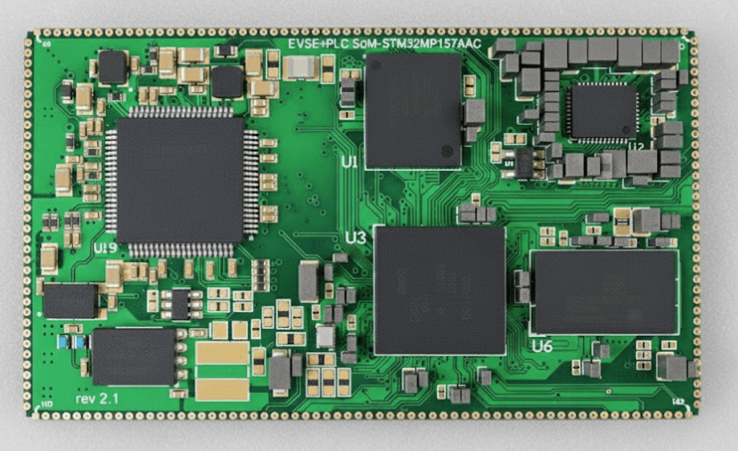 STM32MP157 EVSE SOM | GreenPHY PLC & ISO15118 Controller